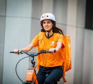 Just Eat Courier scaled