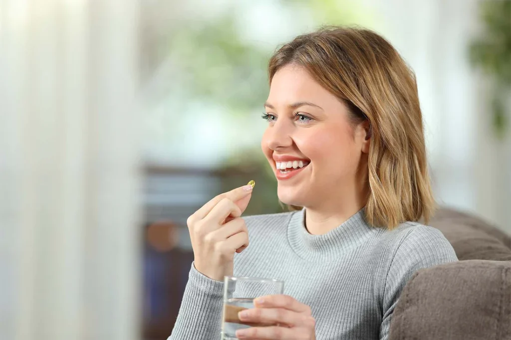 Taking Vitamins