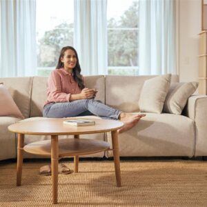 Wood Coffee Table Min